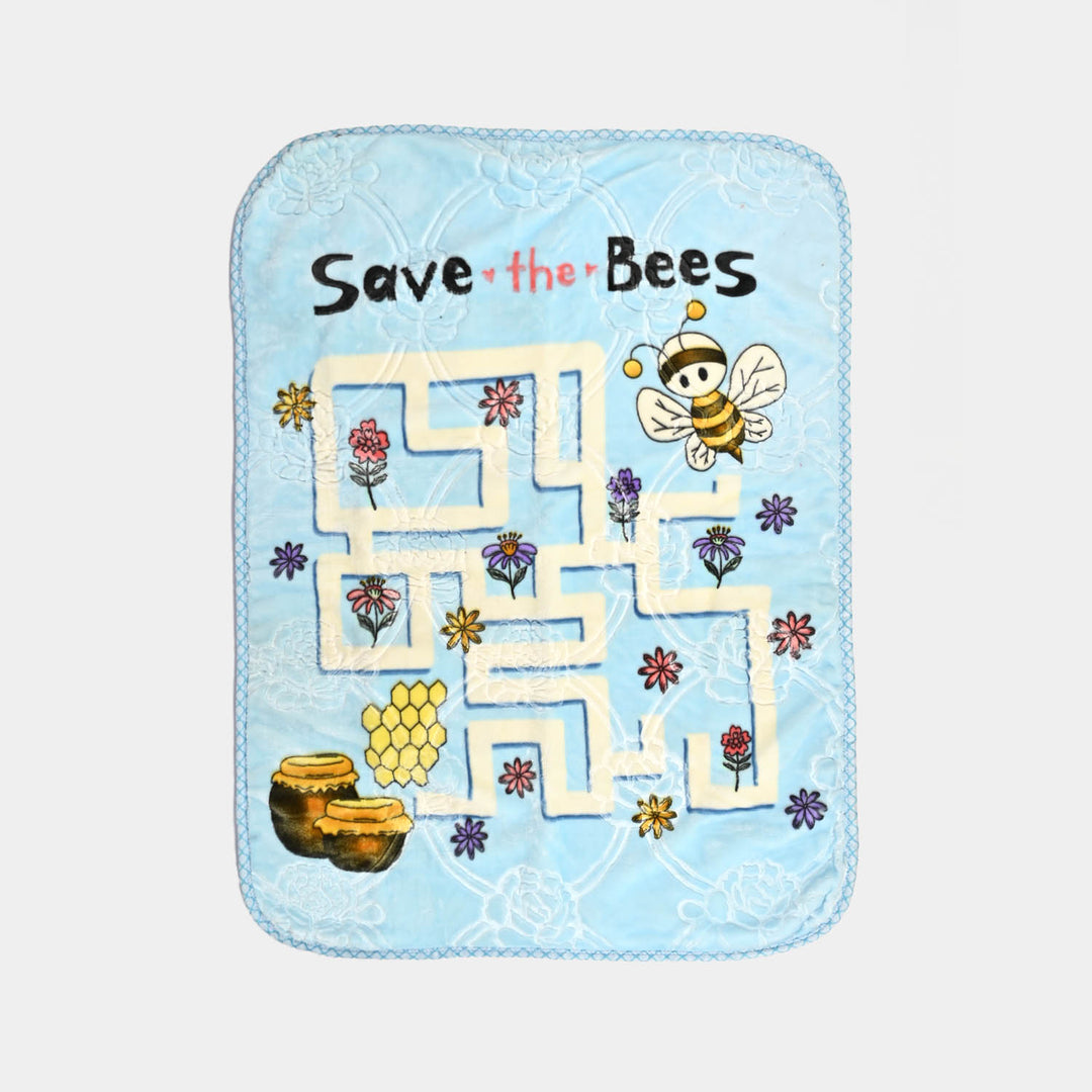 Baby Blanket Embossed Design | 80x110