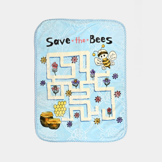 Baby Blanket Embossed Design | 80x110