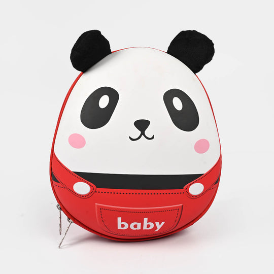 Adorable Panda Backpack – Cute Hard Shell Mini Bag for Kids