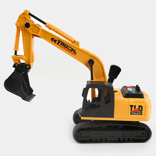 Inertial Excavator With Light Music For Kids