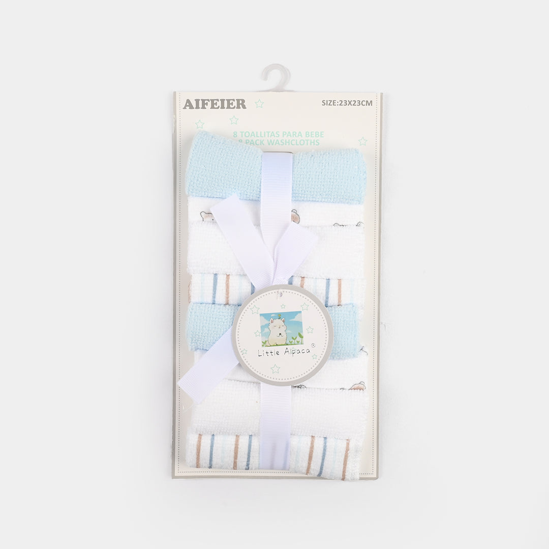 Baby Wash Cloth Face Towels Set - 8PCs