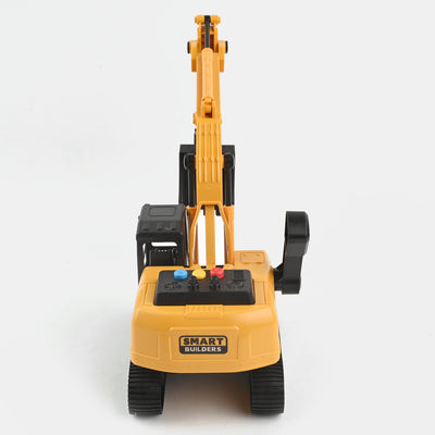 Inertial Excavator With Light Music For Kids