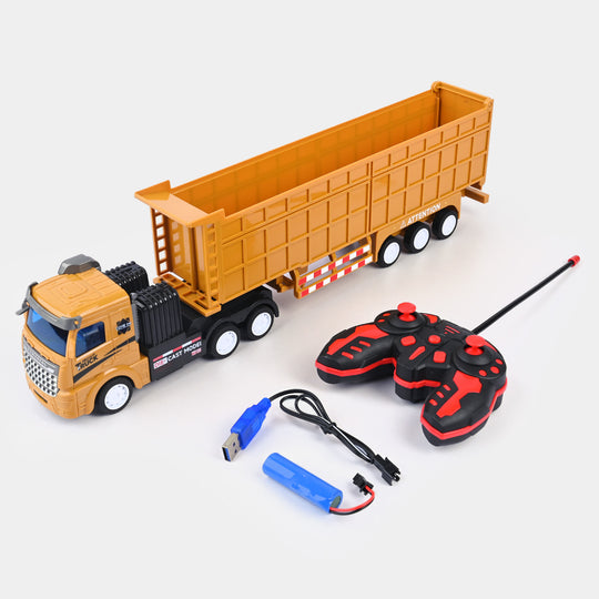 Remote Control Engineering Dump Truck With Light