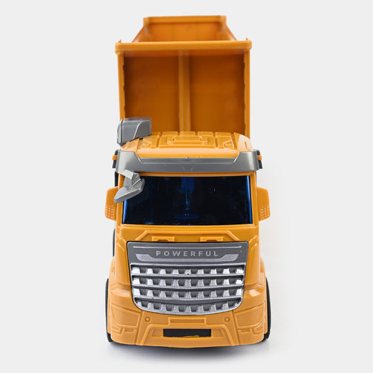 Remote Control Engineering Dump Truck With Light