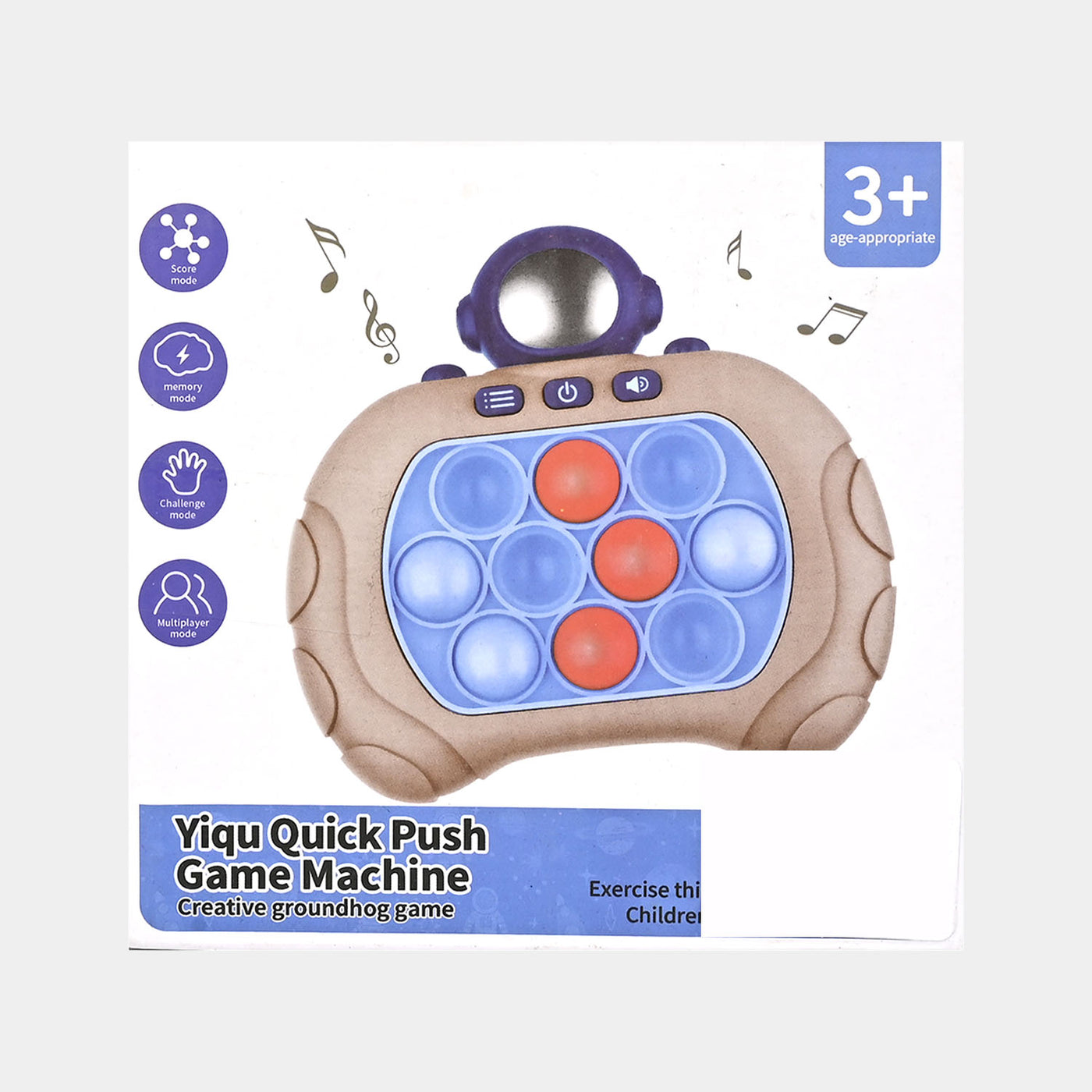 Interactive Quick Push Pop It Game For Kids