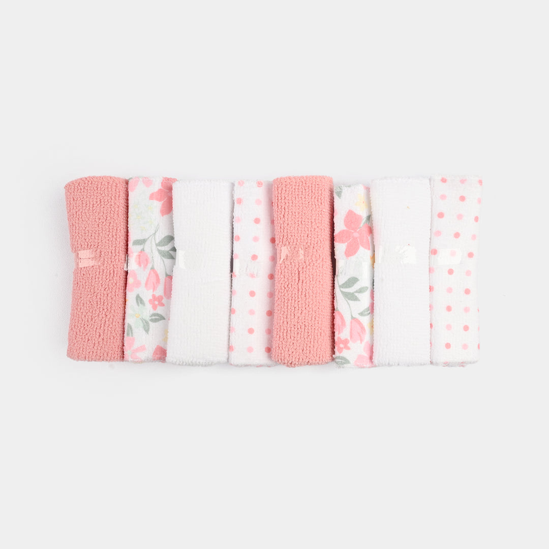Baby Wash Cloth Face Towels Set - 8PCs