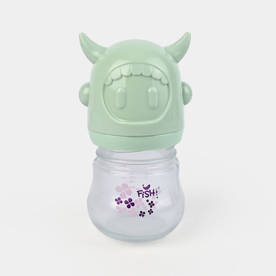 Fish Baby Glass Feeding Bottle 80Ml