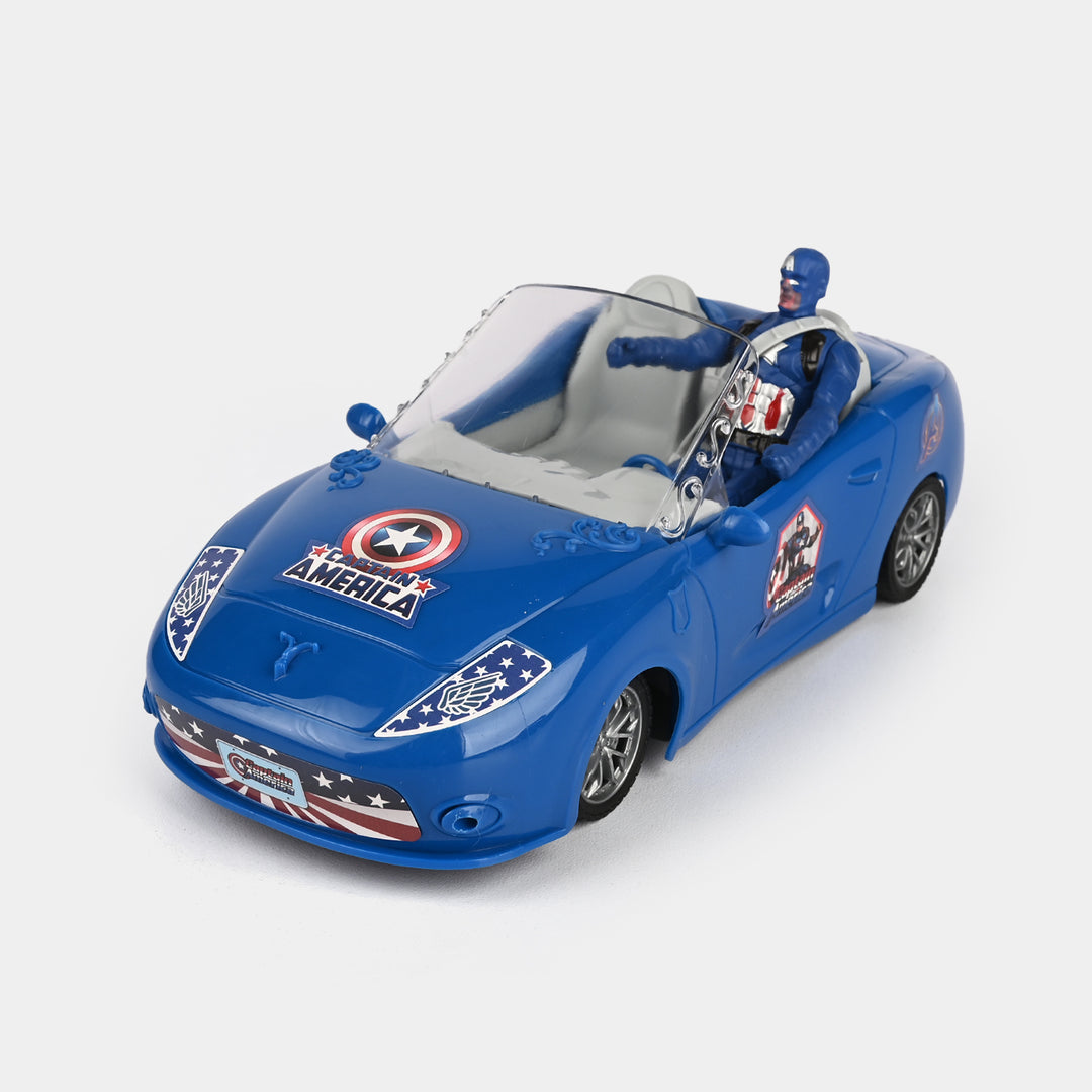 Remote Control Car With Usb + Light For Kids