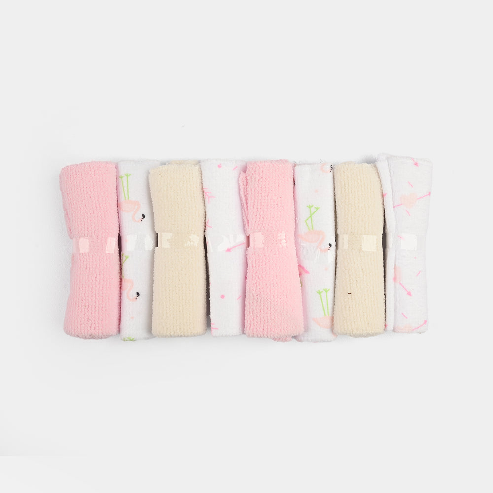 Baby Wash Cloth Face Towels Set - 8PCs
