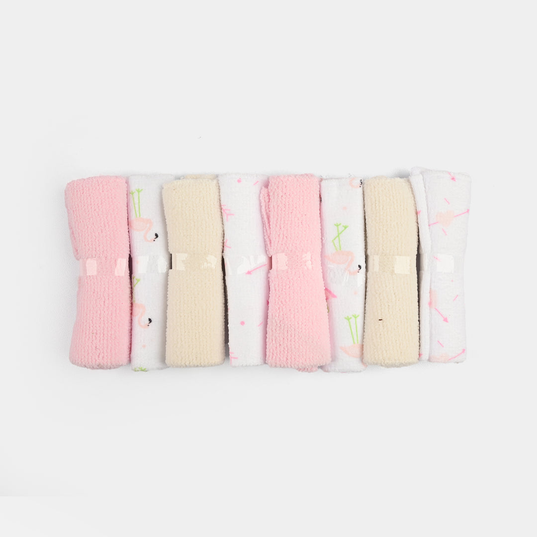 Baby Wash Cloth Face Towels Set - 8PCs