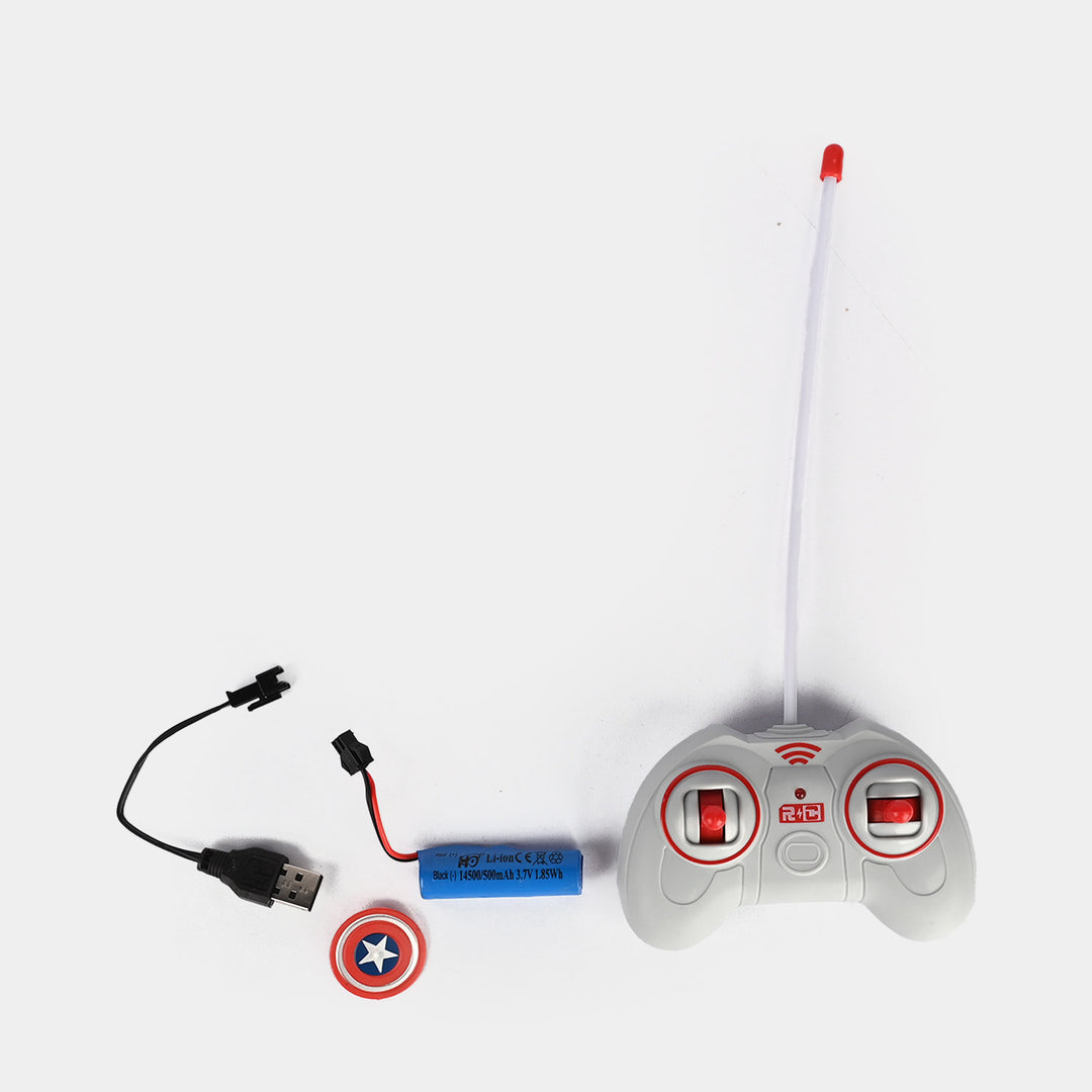 Remote Control Car With Usb + Light For Kids