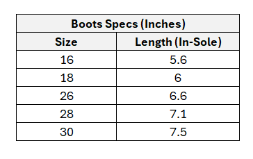 Boys Boots 1192-6-BLACK