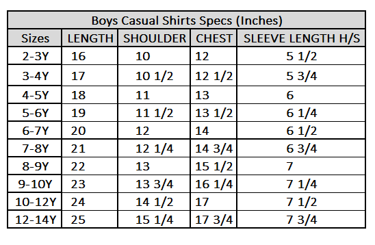 Boys Cotton Casual Shirt H/S Check N Check