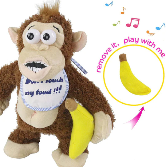 Crying Monkey Battery Operated Stuffed Toy For Kids