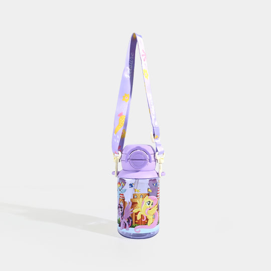 Kids Cartoon Water Bottle Straw Drinking | 400ML