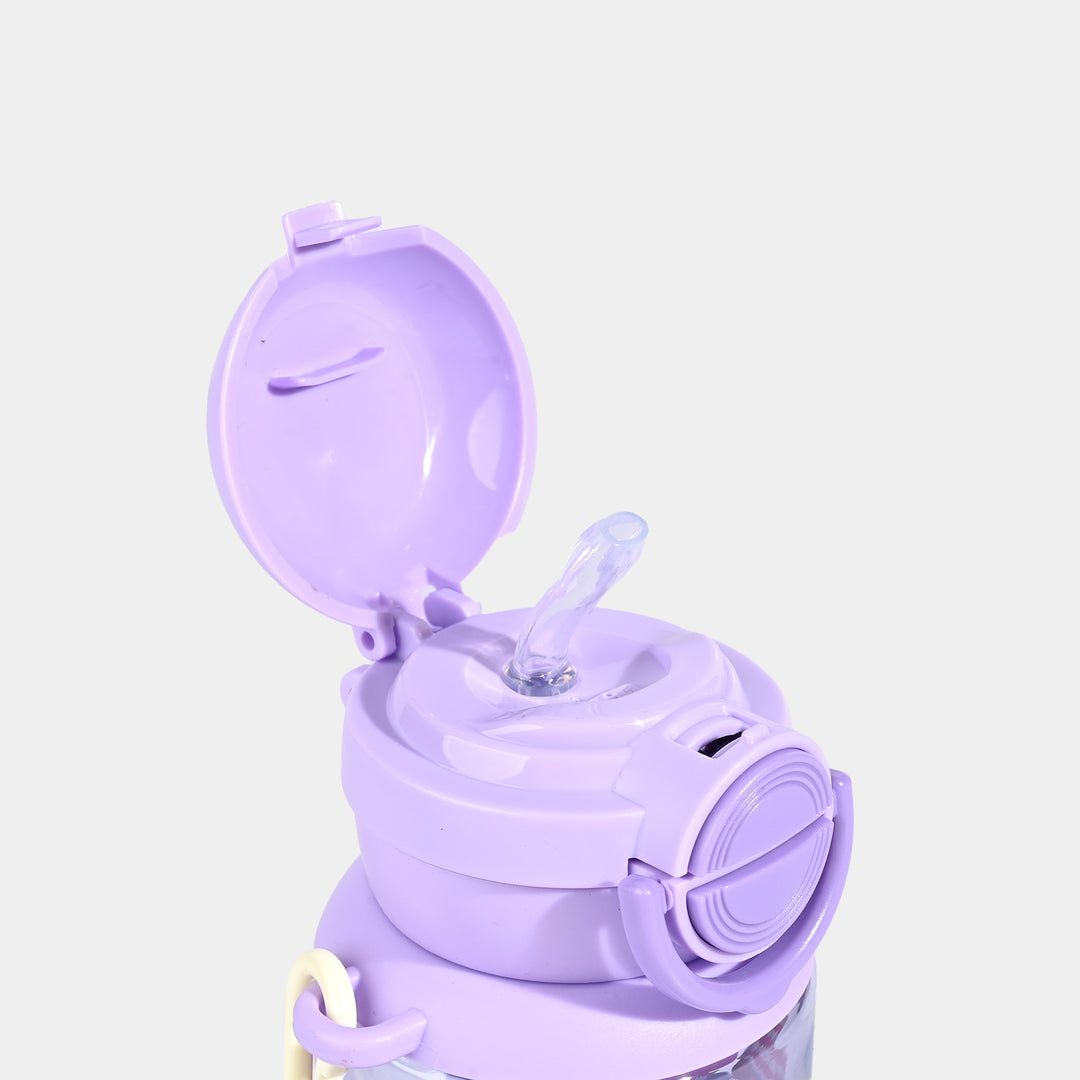 Kids Cartoon Water Bottle Straw Drinking | 400ML