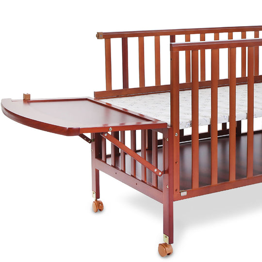 Tinnies Wooden Cot T902-Brown