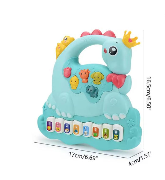 Dinosaur Piano With Light & Music Toys