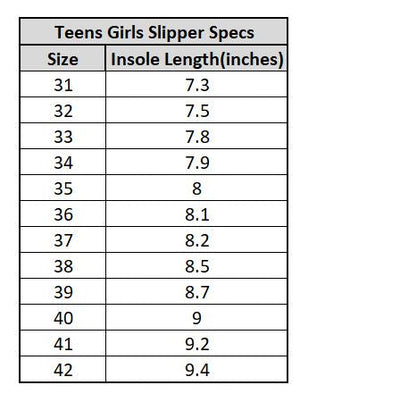 Teen Girls Slipper CL-23-Pink