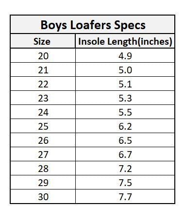 Boys loafers 202109-8 - BLACK