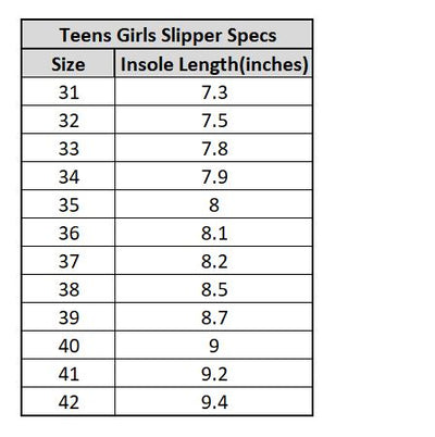 Teens Girls Slipper CL-10 - Pink