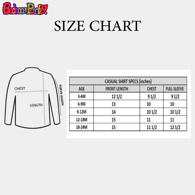 Character Casual Shirt For Boys - White