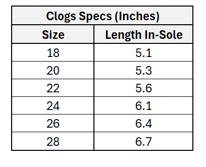 Girls Clogs 6006-72-WHITE