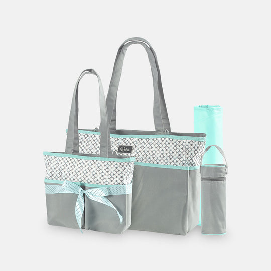 Tinnies Baby Diaper Bag Set Textured (T5003-C)