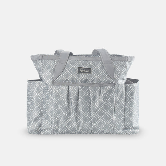 Tinnies Baby Diaper Bag Grey Printed (T5004-B)