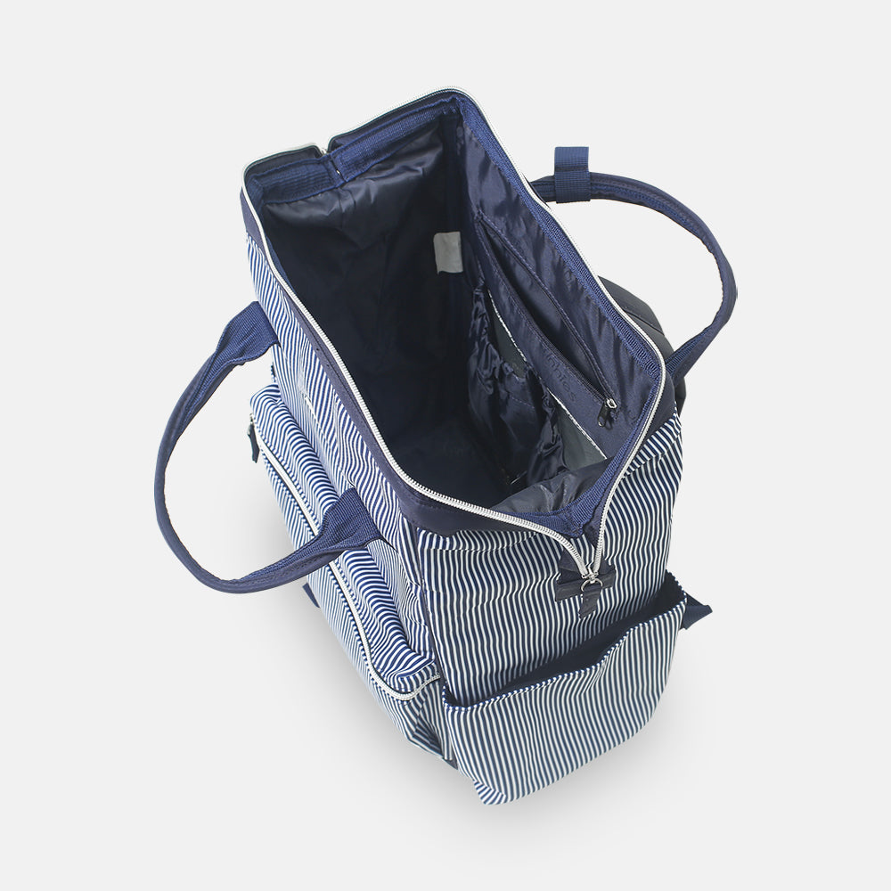 Tinnies Baby Diaper Bag Pack Blue Stripes (T5005-A)