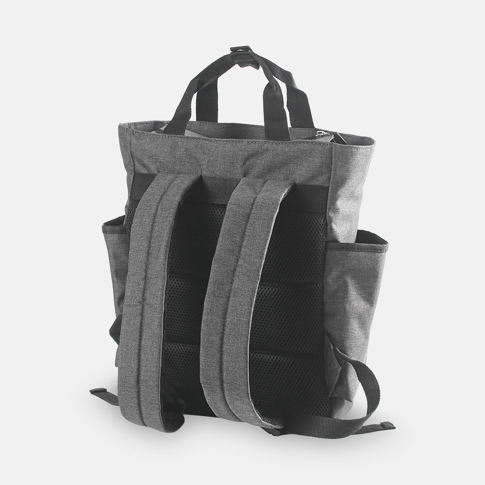 Tinnies Baby Diaper Bag Pack Minimal Textured Gray (T5006-A)