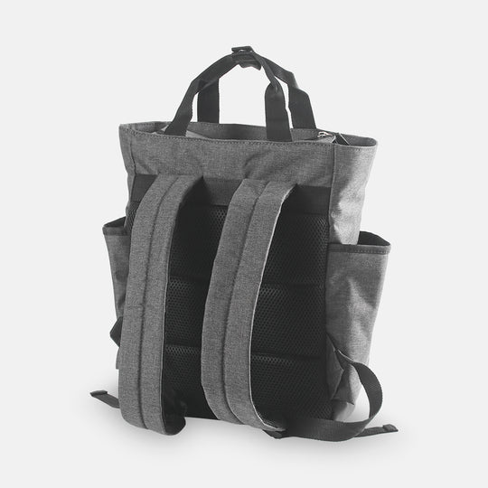 Tinnies Baby Diaper Bag Pack Minimal Textured Gray (T5006-A)