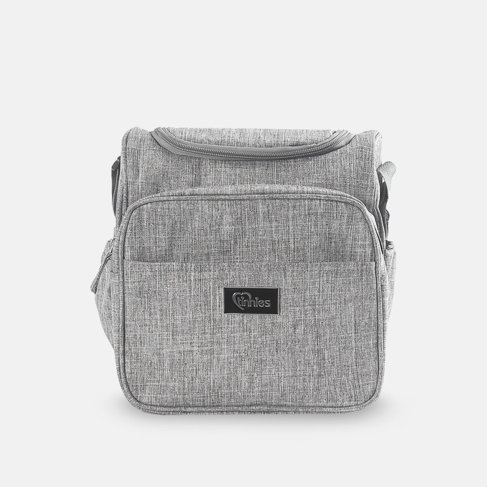 Tinnies Baby Diaper Bag Extured Gray S (T5007-B)