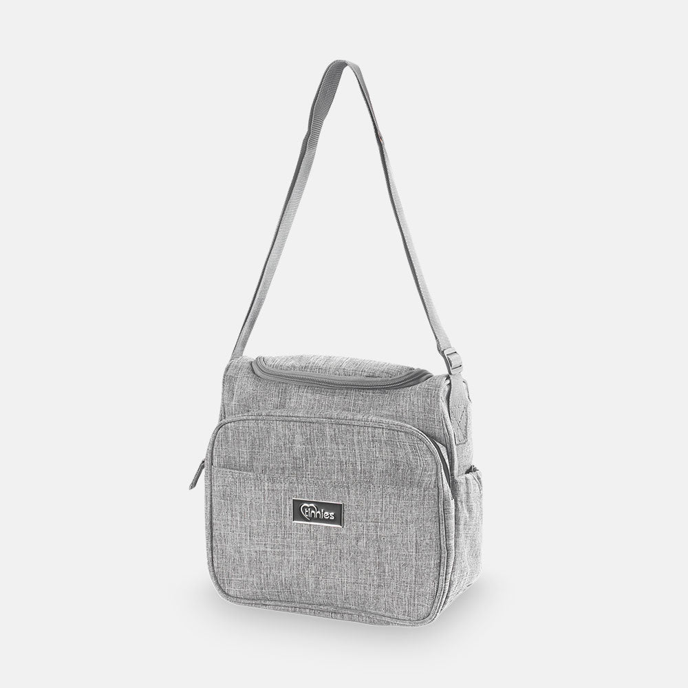 Tinnies Baby Diaper Bag Extured Gray S (T5007-B)