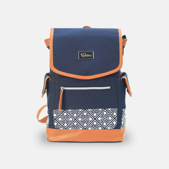 TINNIES DIAPER BACKPACK – NAVY BLUE