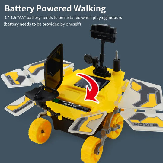 Solar Mars Rover Assembled Toy For Kids