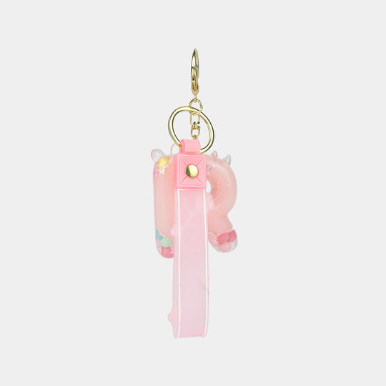 Letter Keychain with Silicone Strap