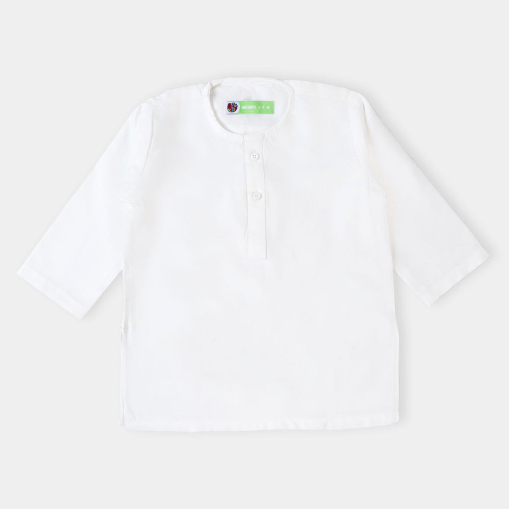 Infant Boys 3 Piece Chand Sitara Azadi - White