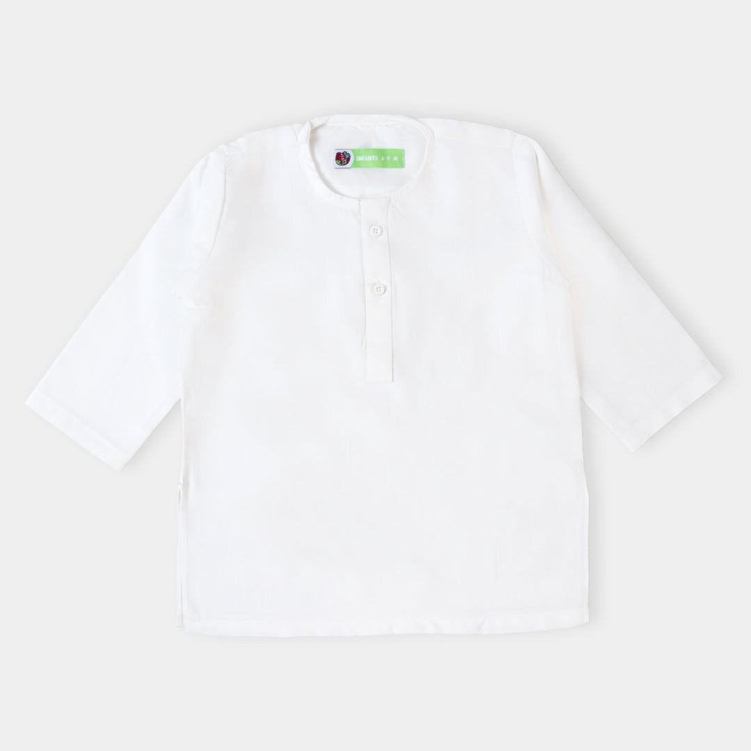Infant Boys 3 Piece Chand Sitara Azadi - White