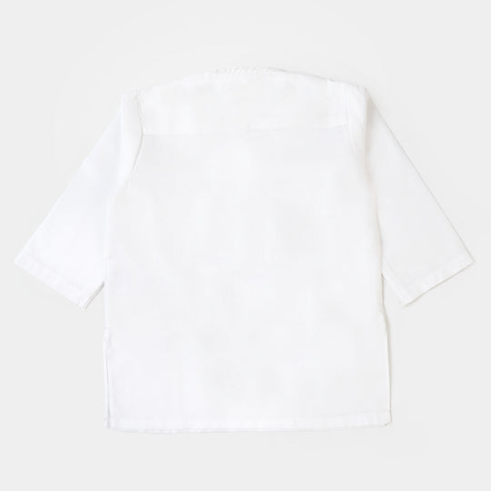 Infant Boys 3 Piece Chand Sitara Azadi - White