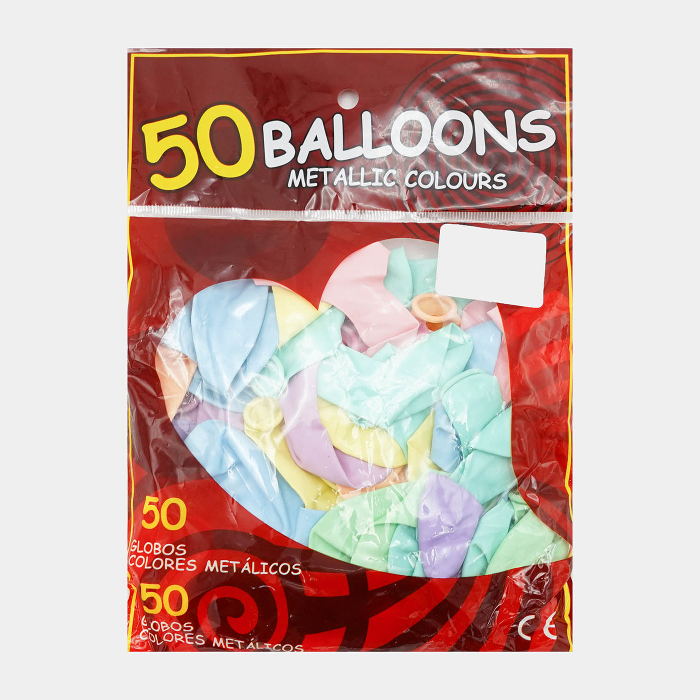 Balloon Metallic Colour 50's-Multi