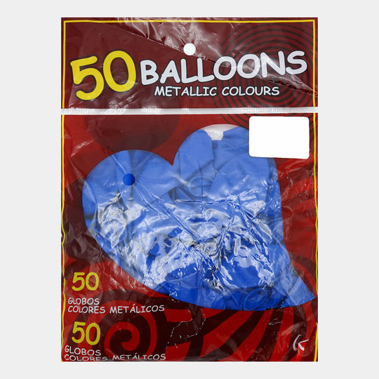 Balloon Metallic Colour 50's-DARK BLUE