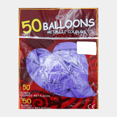 Balloon Metallic Colour 50's-Purple