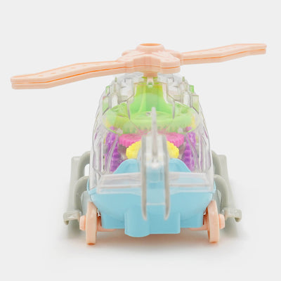 Universal Electric Gear Helicopter With Light & Music For Kids