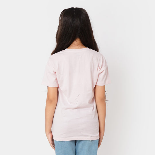 Girls T-Shirt H/S Character   - Blushing