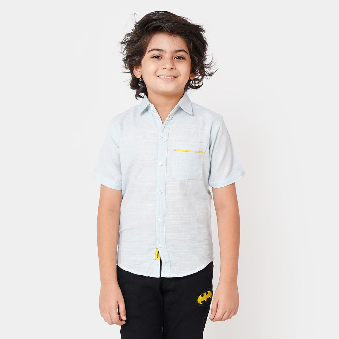 Boys Casual Shirt Salt Air - L/BLUE