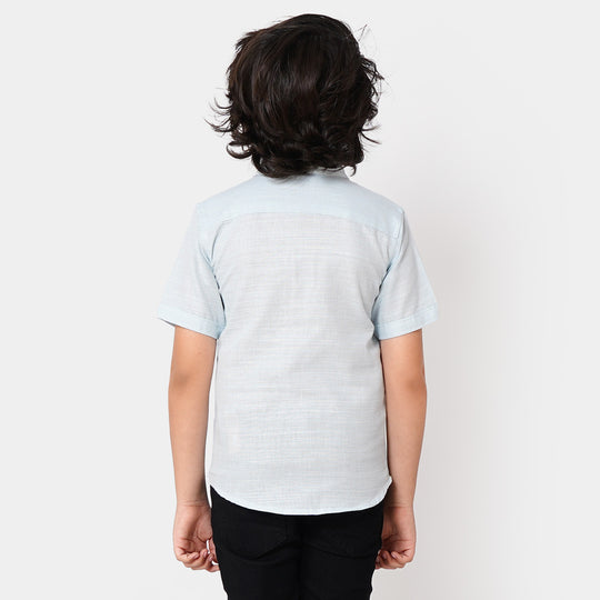 Boys Casual Shirt Salt Air - L/BLUE