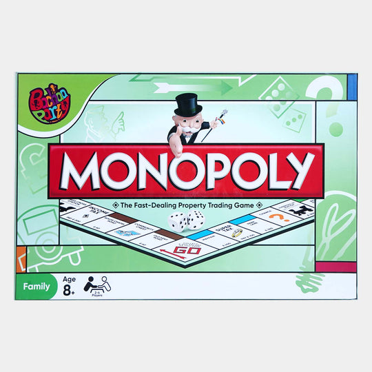 2-in-1 Monopoly and Ludo Board Game