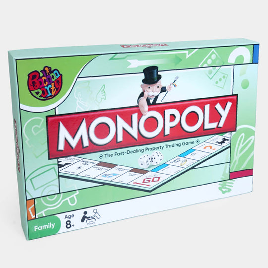 2-in-1 Monopoly and Ludo Board Game