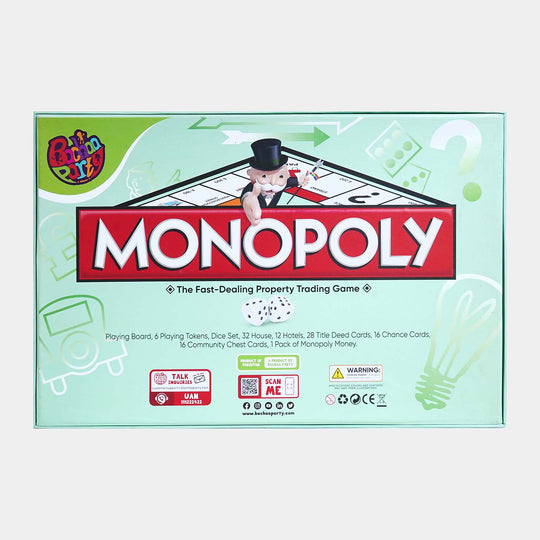 2-in-1 Monopoly and Ludo Board Game